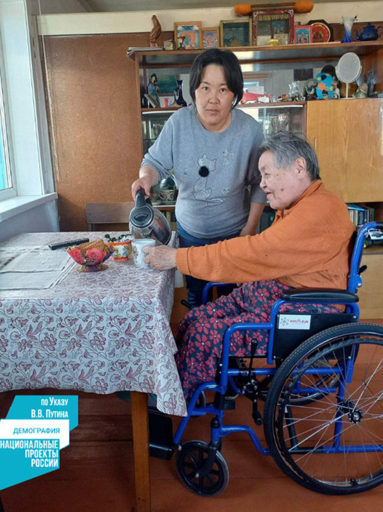 В Бурятии реализуется пилотный проект по уходу за инвалидами и стариками