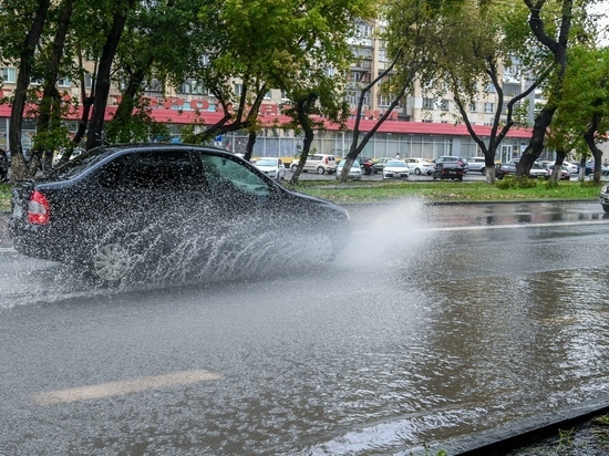 Дождевая вода с челябинских дорог уходит в течение часа