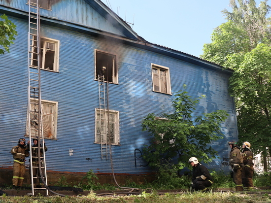 Серьезный пожар в центре столицы Карелии обошелся без жертв