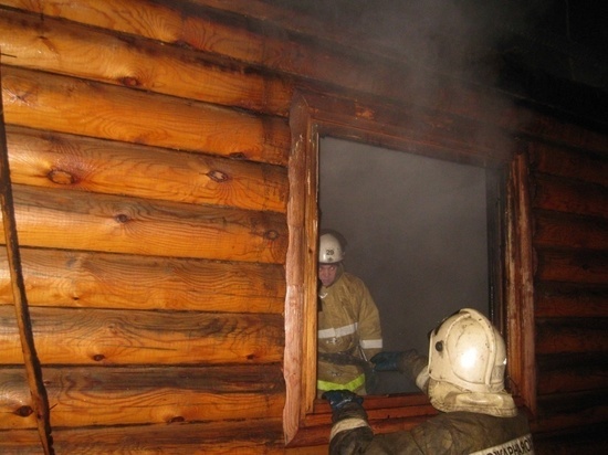 В Ивановской области в очередной раз сгорела баня