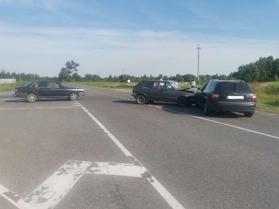 В Неманском районе из-за 23-летнего водителя Audi пострадала девушка