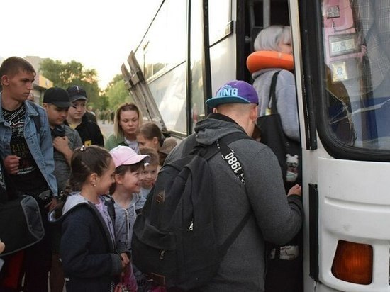 Дети из ЛНР отправились на отдых в Республику Башкортостан