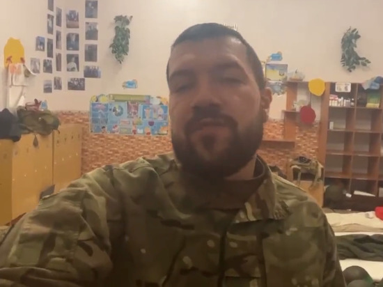 Шарий показал видеообращение украинского боевика из детского сада