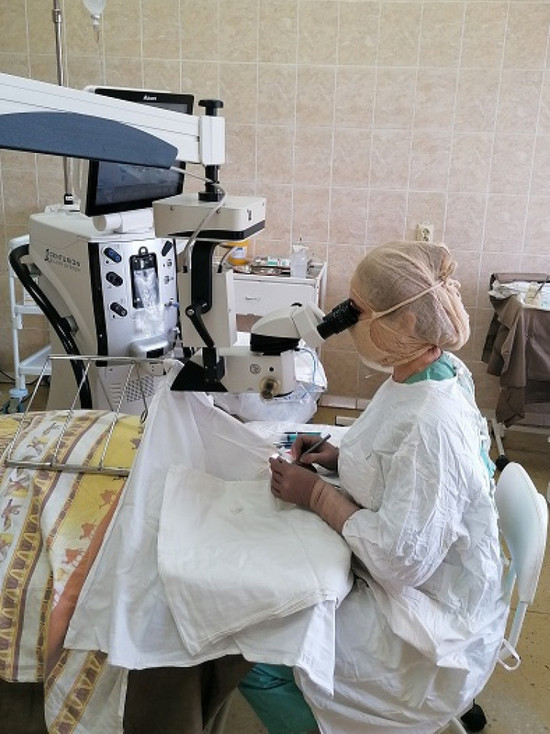 В офтальмологическую больницу Тамбова приобрели новое оборудование для хирургии катаракты