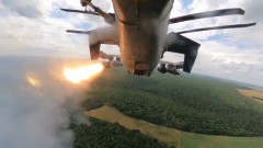 Опубликованы кадры боевого вылета Ка-52: уничтожены опорные пункты ВСУ