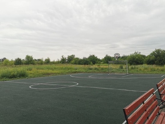В Белгороде для жителей частного сектора построили спортплощадку