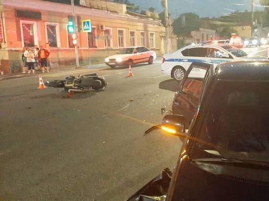 Установлена личность погибшего в ДТП мотоциклиста в Курске