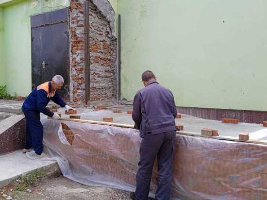 В Рассказовском районе завершается ремонт амбулатории