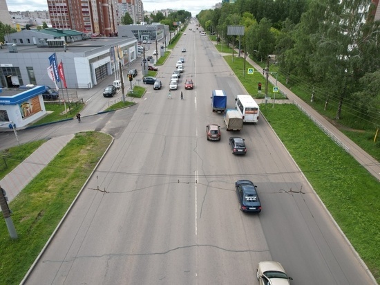 В Кирове выполнен гарантийный ремонт на улице Московской