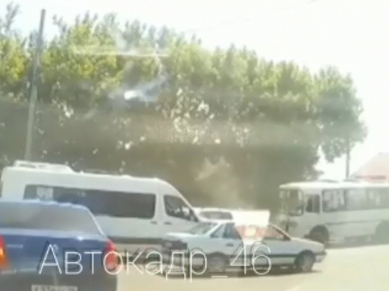 В Курске пассажир маршрутки получил травмы в ДТП с легковушкой
