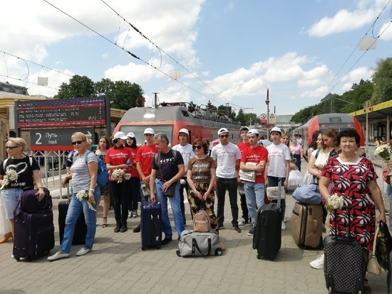 Отель на колесах «Жемчужина Кавказа» прибыл в Кисловодск