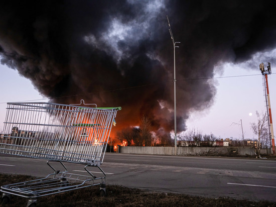Гумштаб: украинские националисты устроили провокацию с подрывом зернохранилища