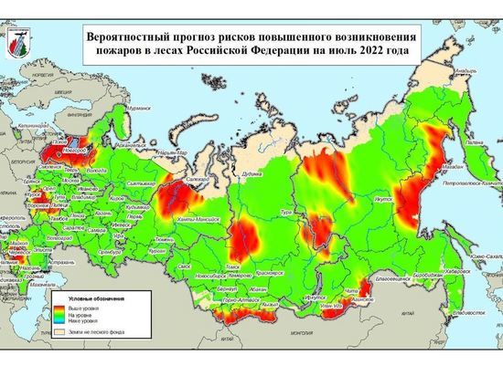 Леса Орловской области попали в список самых пожароопасных в стране
