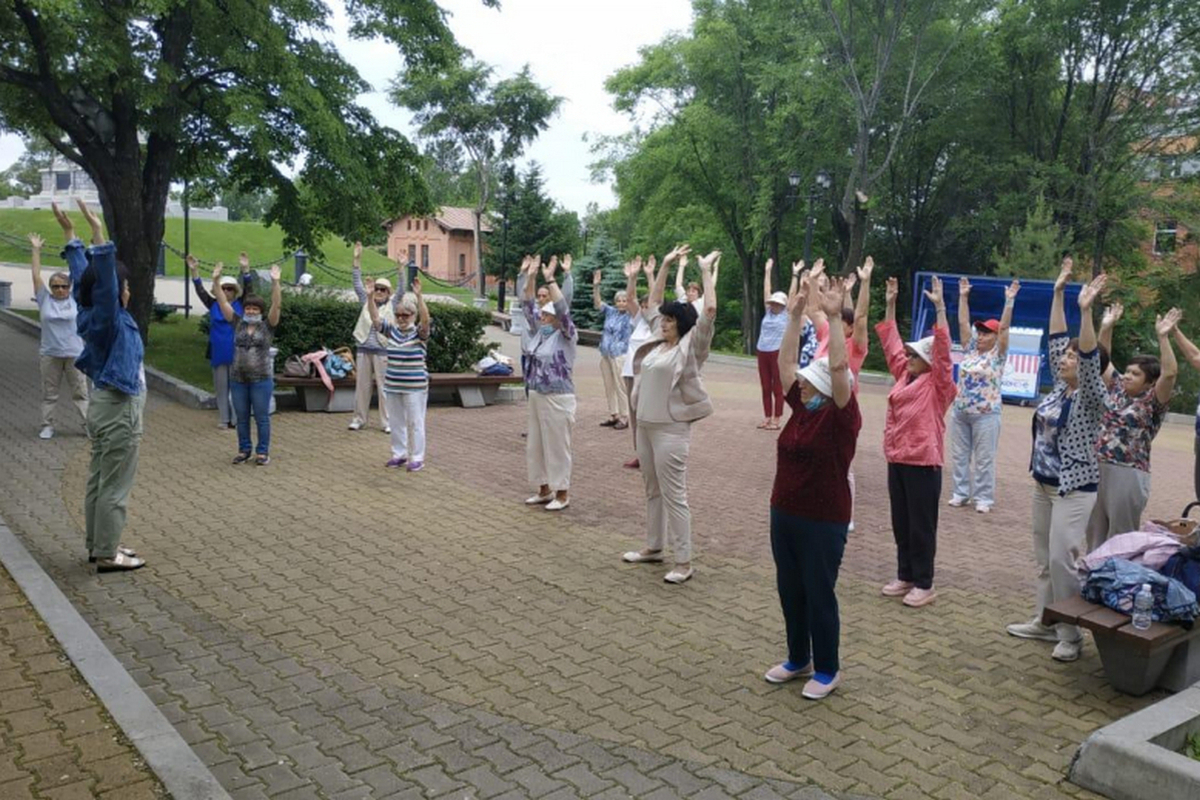 Шаги здоровья Хабаровск.