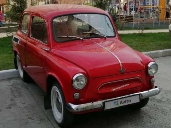 За 500 тыс рублей продают "Запорожец" 1963 года выпуска в Новосибирске