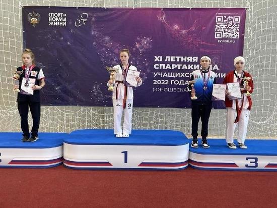 Тюменская тхэквондистка выиграла соревнования летней Спартакиады учащихся