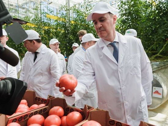 Министр сельского хозяйства РФ оценил хозяйство и козью ферму АО «Тепличное»