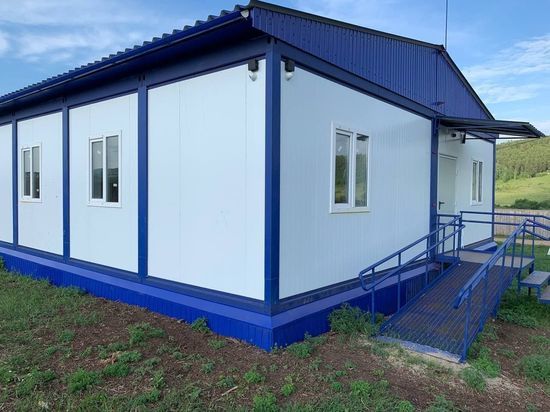 В деревне Абрамовке Осинского района возвели новый фельдшерско-акушерский пункт