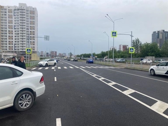 В микрорайоне «Тихие Зори» в Красноярске построили новую дорогу
