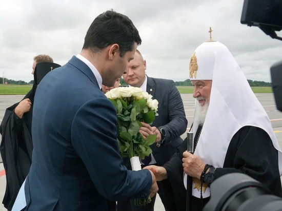 В Калининградскую область прибыл патриарх Московский и всея Руси Кирилл