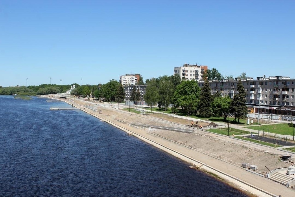 Набережная в великом новгороде фото