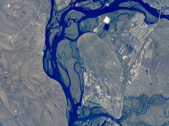 Космонавт поздравил Хакасию с праздником и показал, как она выглядит из космоса