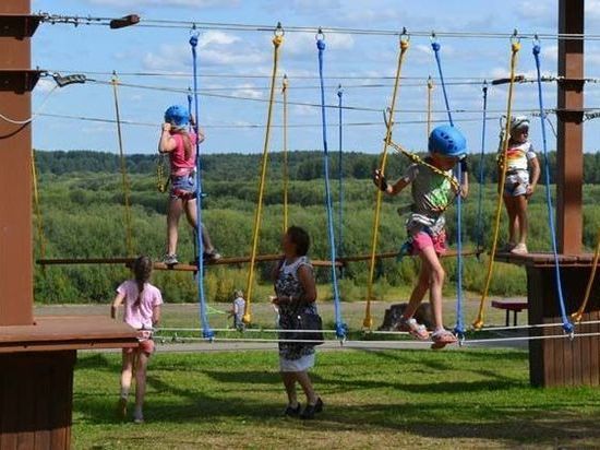 Для томских детей откроют 20 летних игровых площадок 4 июля