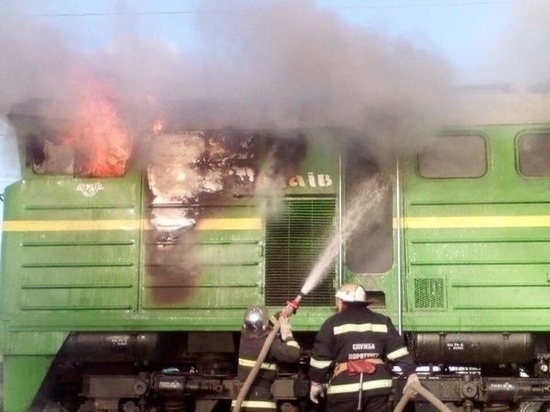 Вагон грузового поезда горел в Волгодонске