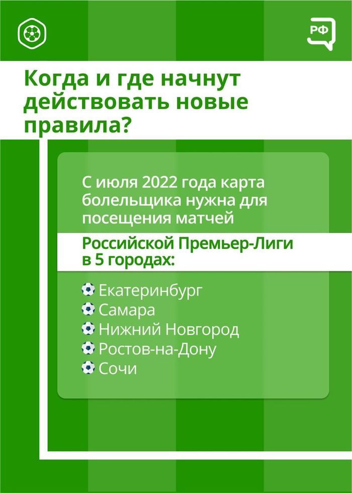Карта болельщика как оформить