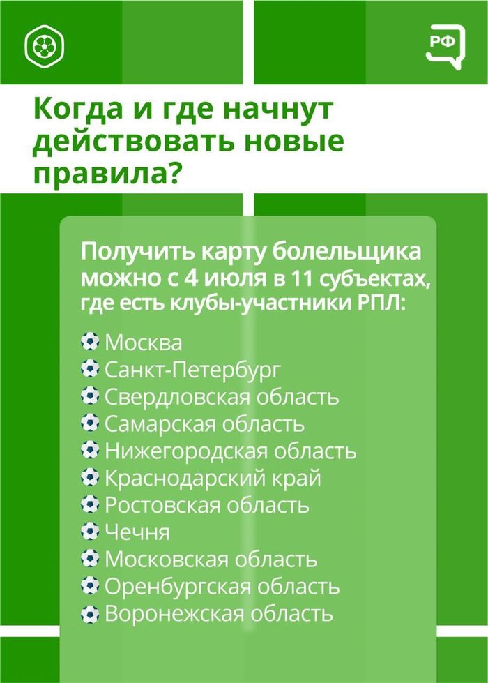 Карта болельщика получить