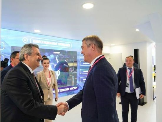 Радий Хабиров встретился с замминистра промышленности и технологий Турции