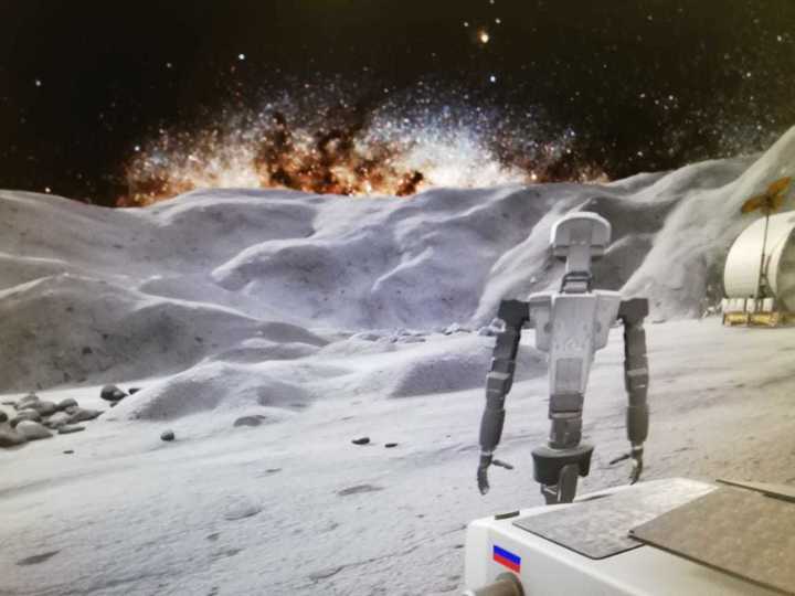В Центре подготовки космонавтов представили «кентавра» для полета на Луну
