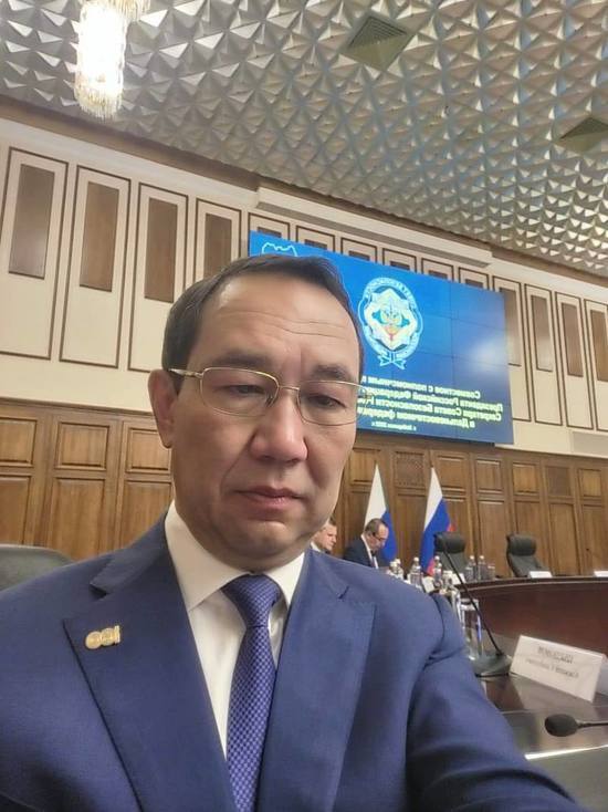 Глава Якутии Айсен Николаев участвует в совещании Совета Безопасности РФ в ДФО