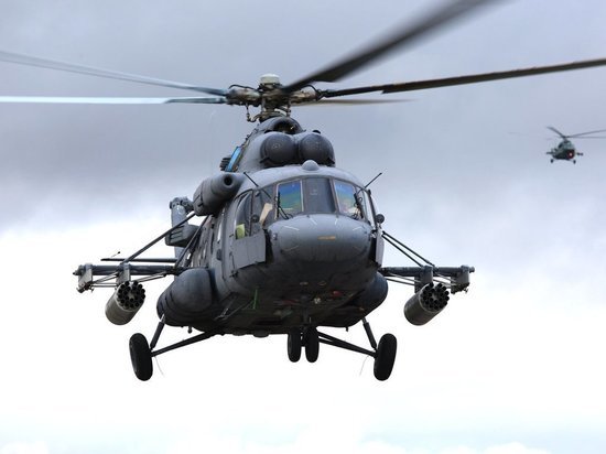 Российская ПВО сбила украинский вертолет Ми-8