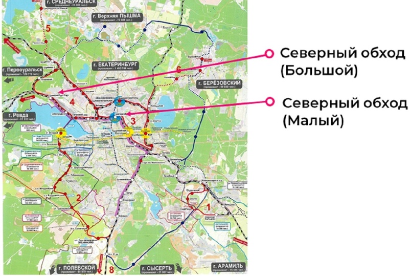 Схема наземного метро екатеринбург