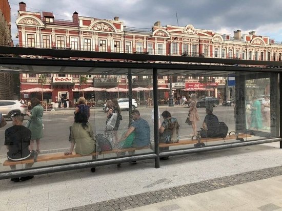 Воронежцам объяснили причину неработающей «умной» остановки в центре города