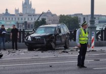 Стали известны подробности аварии на Большом Каменном мосту в центре Москвы 7 июля