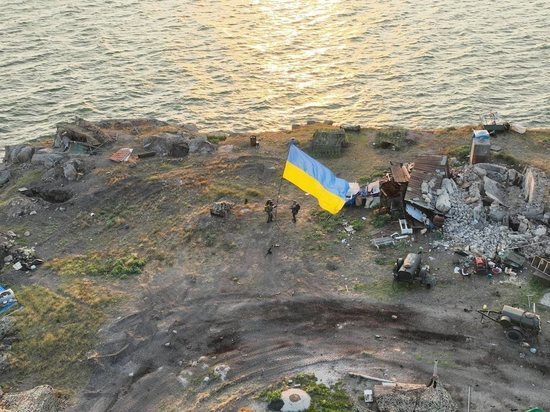 Российские военные уничтожили поднявших флаг на Змеином украинских бойцов
