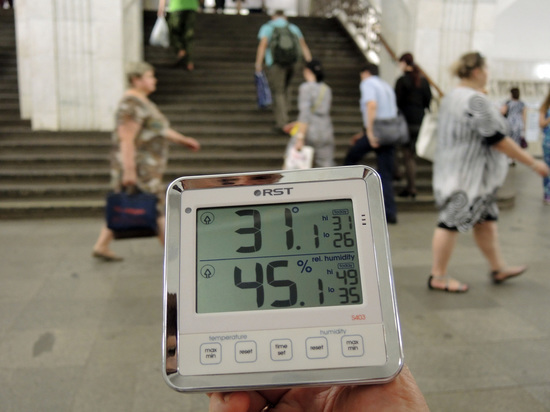 В Москве стремительно растет среднегодовая температура воздуха