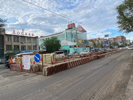 Дорогу у рынка по Богомягкова в Чите будут перекрывать по ночам 8-13 июля