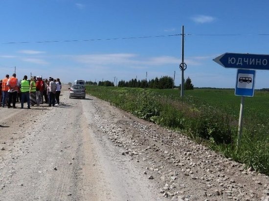 Дорога за 64 млн рублей разрушилась меньше, чем за год