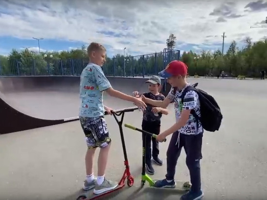 В Губкинском дети добились обновления скейт-парка