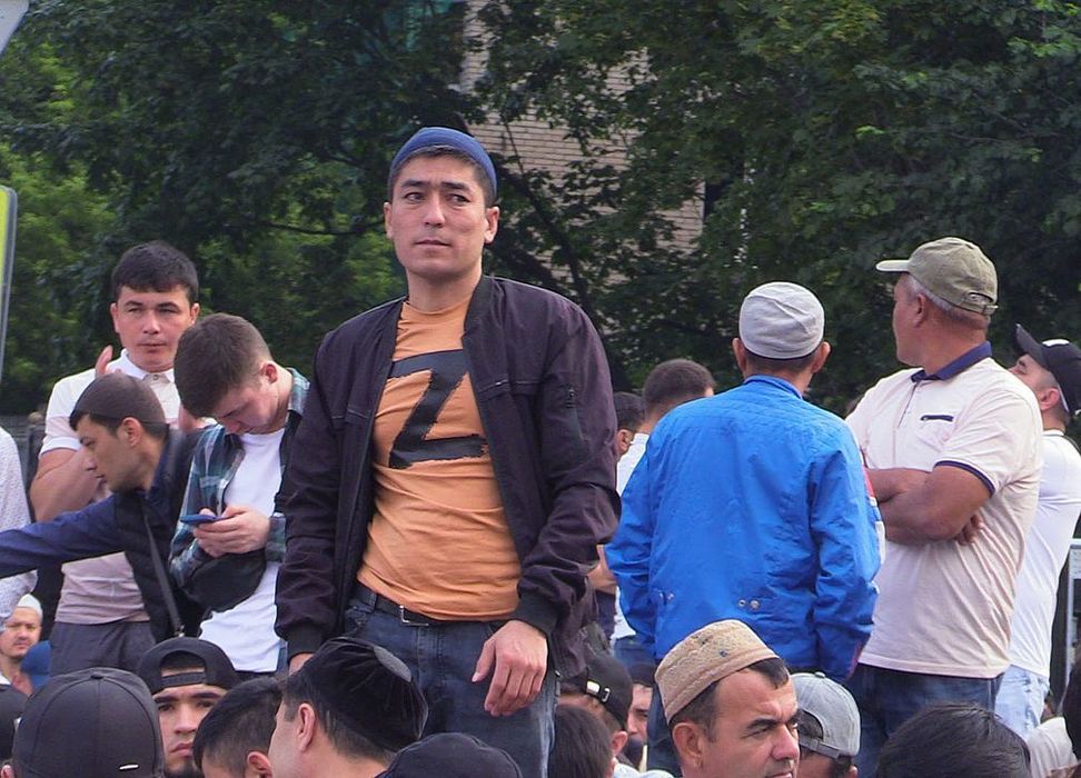 Москве киргизы