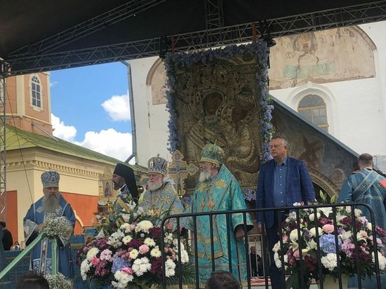 Православные собрались в Тихвине в честь праздника Тихвинской иконы Божией Матери