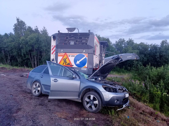 В Холмогорском районе водитель погиб в ДТП