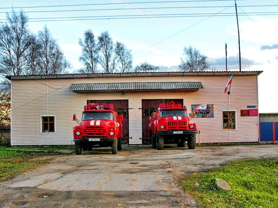 В Сычевском районе горел частный дом