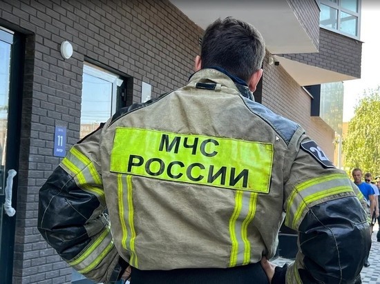 В центре Краснодара случился пожар