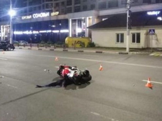 В центре Брянска погиб в ДТП мотоциклист