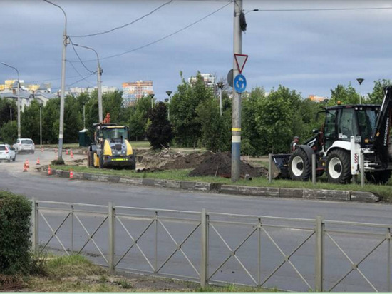Подрядчик приступил к расширению улицы Крахмалева в Брянске