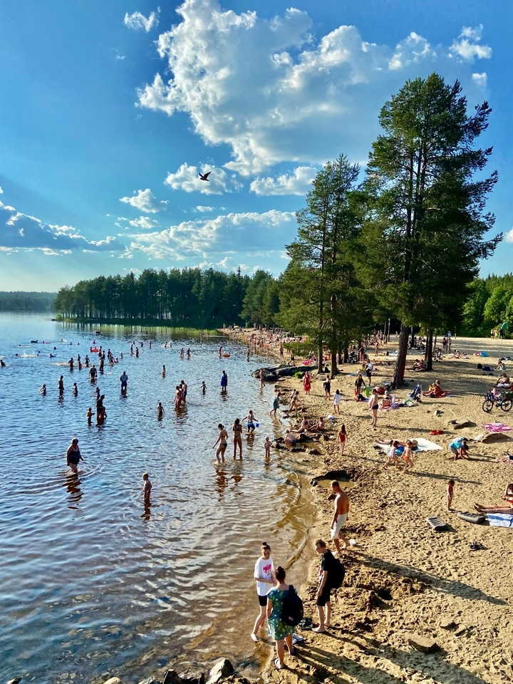 Петрозаводск пляжи